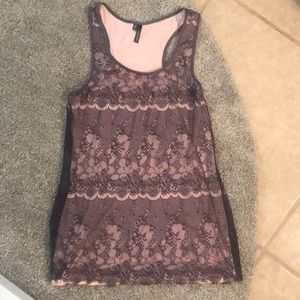 Lace tank